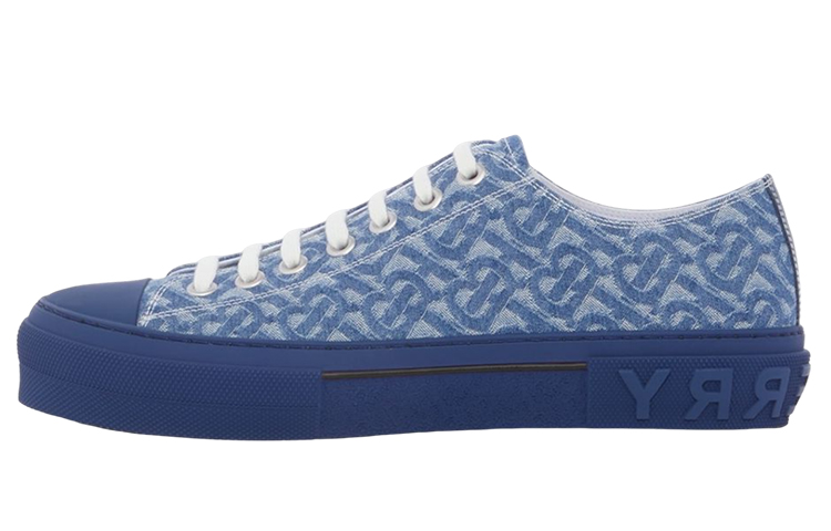 Buy Burberry Sneaker 'Eksklusif Denim Biru' 80559781