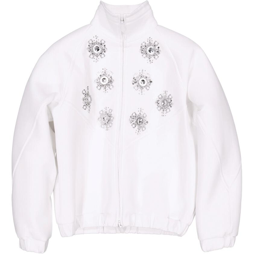 Burberry Snowflake Print White Long-Sleeve Jacket 45590541