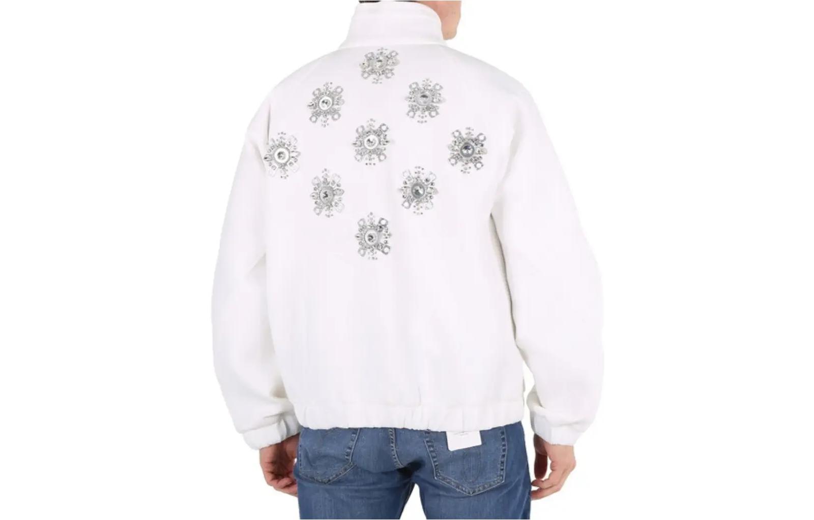 Burberry Snowflake Print White Long-Sleeve Jacket 45590541 圖 3