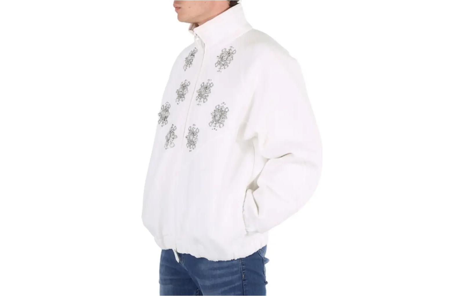 Burberry Snowflake Print White Long-Sleeve Jacket 45590541 圖 4