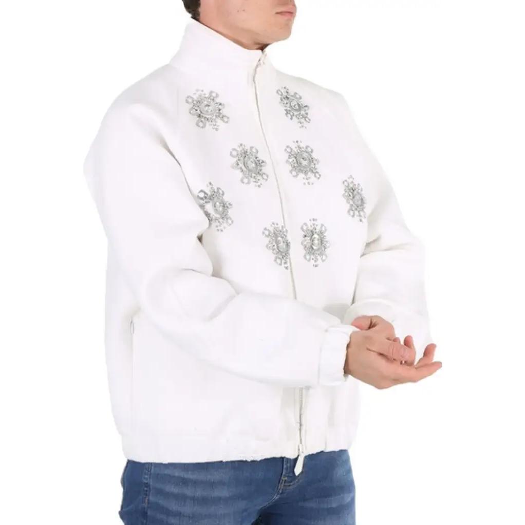 Burberry Snowflake Print White Long-Sleeve Jacket 45590541 圖 5