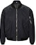 Order Burberry Solid Black Zipper Bomber Jacket 80010871