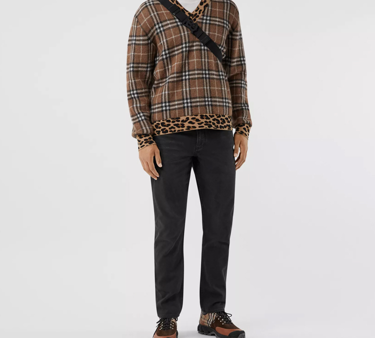 Burberry Solid Black Zipper Pocket Jeans 80194791 圖 5