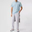 Details for Burberry Solid Blue Short Sleeve Polo Shirt for Men 8029446