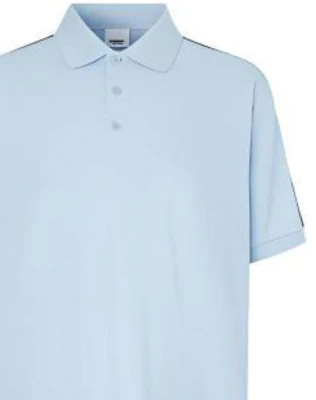 Burberry Solid Blue Short Sleeve Polo Shirt for Men 8029446 Sizing Burberry Solid Blue Short Sleeve Polo Shirt for Men 8029446
