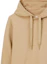 Sizing Burberry 素色寬鬆版連帽長袖上衣 淺棕色。 80727141