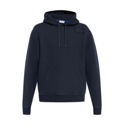 Burberry Solid Color Blue Hoodie Long Sleeve 80946101