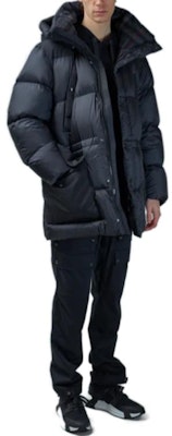 Burberry Solid Color Button Hooded Puffer Jacket Men’s Black. 80733061 Lookbook Burberry Solid Color Button Hooded Puffer Jacket Men’s Black. 80733061