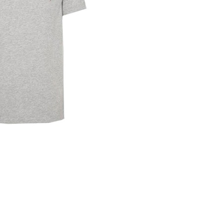 Burberry Baju-T Leher Bulat Kapas Warna Kelabu. 80277411 Sizing Burberry Baju-T Leher Bulat Kapas Warna Kelabu. 80277411