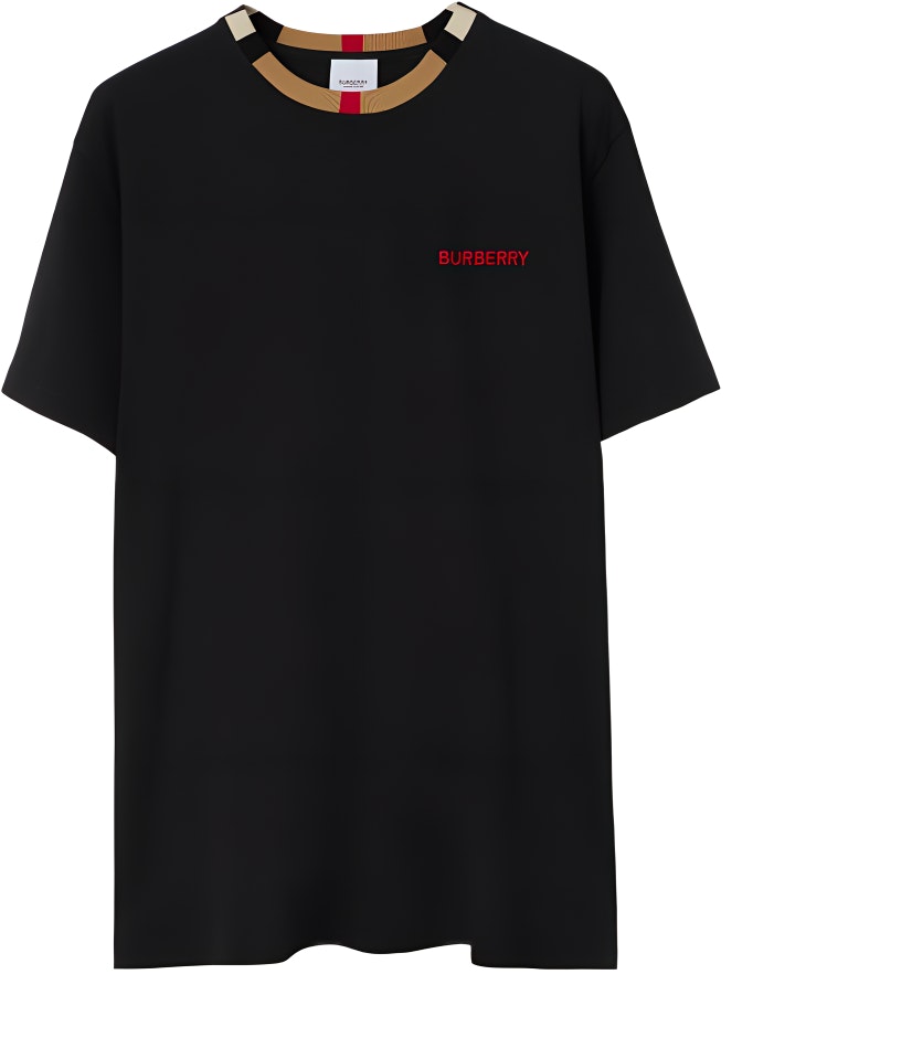 burberry-solid-color-crew-neck-short-sleeve-t-shirt-men-black-80781141
