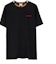 Buy Camiseta Burberry Negra Hombre Manga Corta Cuello Redondo Color Sólido 80781141