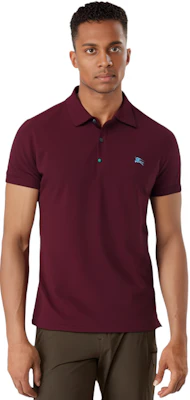 Burberry Solid Color Equestrian Embroidery Polo Shirt Men’s Deep Red 40612371 Purchase Burberry Solid Color Equestrian Embroidery Polo Shirt Men’s Deep Red 40612371