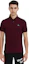 Details for Burberry Solid Color Equestrian Embroidery Polo Shirt Men’s Deep Red 40612371