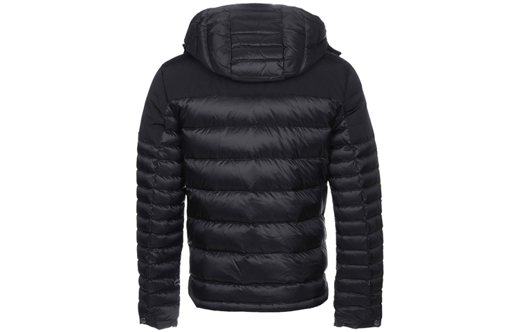 Burberry Solid Color Hooded Down Jacket Black 39741491 圖 3