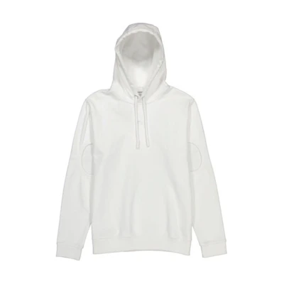 Burberry Solid Color Hoodie with Cutout Details White Long-Sleeve 45637641
