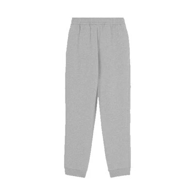 Burberry Solid Color Knit Jogger Sweatpants Grey 80482871
