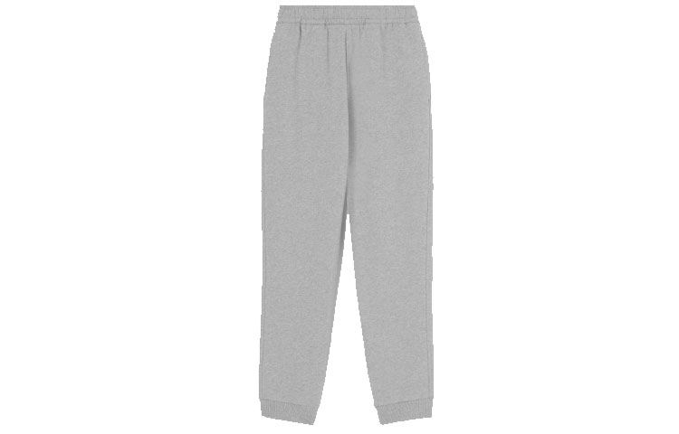 Order Burberry Pantalones Jogger Grises de Punto Color Sólido 80482871