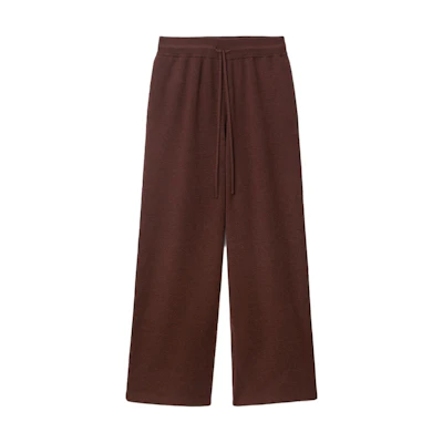 Burberry Solid Color Knit Straight-leg Sweatpants Men’s Honey Beige. 80758301
