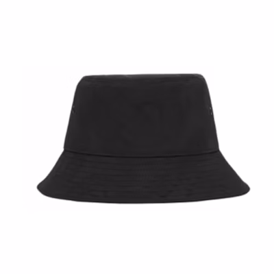 Burberry Solid Color Logo Cotton Bucket Hat Unisex Fashion Accessory. 80487681