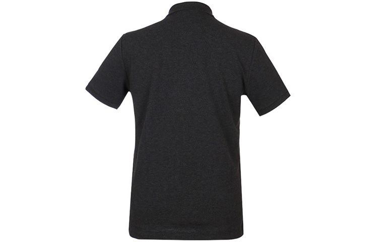 Burberry Solid Color Logo Embroidered Polo Shirt Men’s Dark Gray. 39756901 圖 3