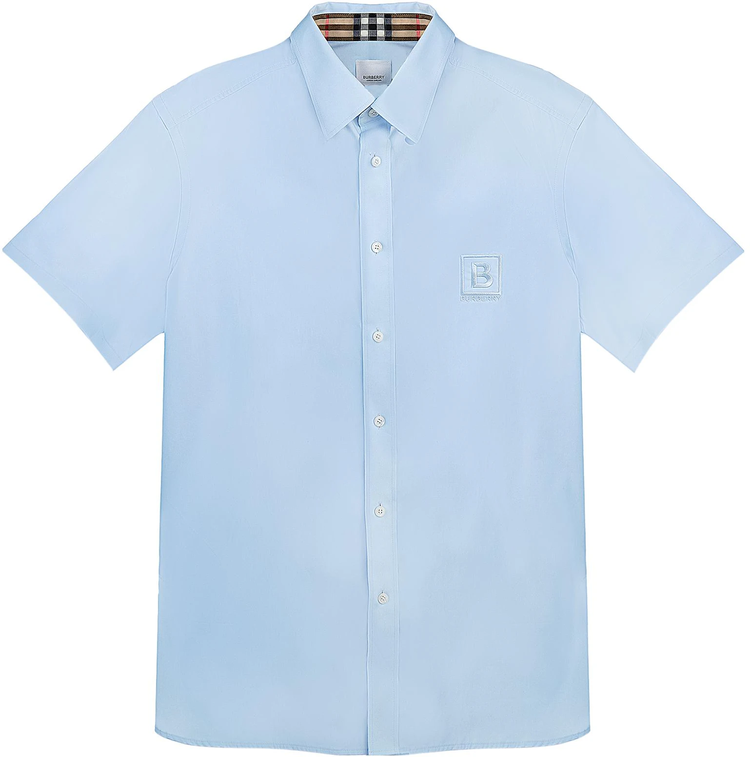 burberry-solid-color-logo-embroidered-short-sleeve-shirt-men-s-light-blue-80618631