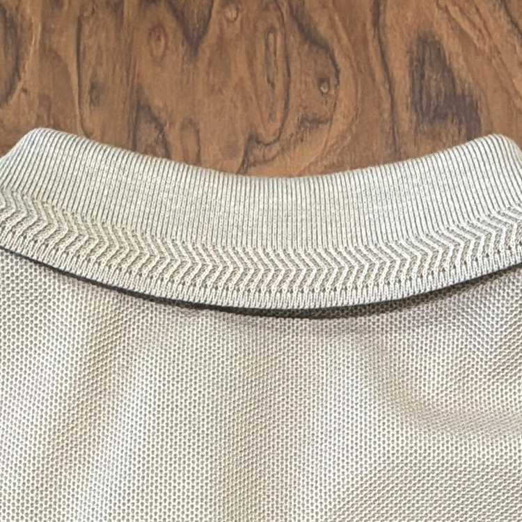 Cheap Burberry Solid Color Logo Embroidered Short Sleeve Polo Shirt Brown Men. 80675871