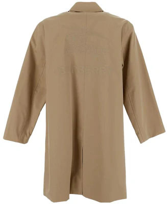 Burberry 男士駝色純色長袖中長大衣 8070987 Lookbook Burberry 男士駝色純色長袖中長大衣 8070987