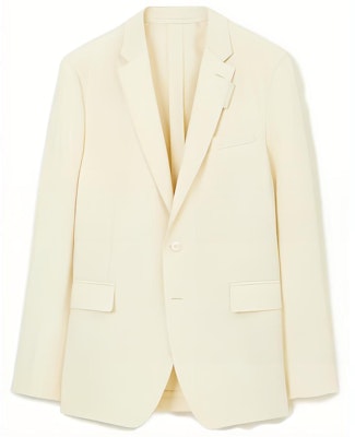 Burberry Solid Color Long Sleeve Blazer White 80655591 Buy Burberry Solid Color Long Sleeve Blazer White 80655591