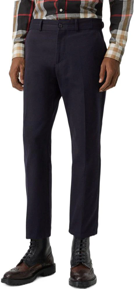 burberry-solid-color-mid-waist-straight-casual-pants-navy-blue-80046071