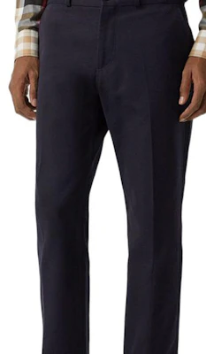 Burberry Celana Panjang Kasual Navy Blue Mid-Waist Stylish. 80046071 Shop Burberry Celana Panjang Kasual Navy Blue Mid-Waist Stylish. 80046071