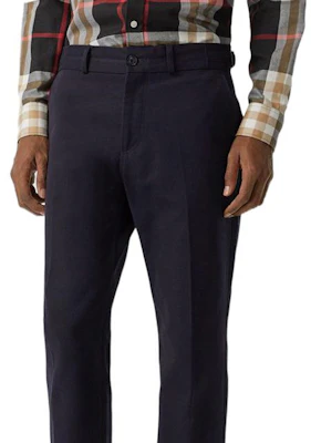 Burberry Celana Panjang Kasual Navy Blue Mid-Waist Stylish. 80046071 Sizing Burberry Celana Panjang Kasual Navy Blue Mid-Waist Stylish. 80046071