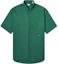 Order Burberry Solid Color Short-Sleeve Loose Fit Shirt for Men in Dark Green. 80829011