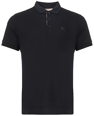 Baju Polo Lengan Pendek Berwarna Hitam Burberry. 40551241 Order Baju Polo Lengan Pendek Berwarna Hitam Burberry. 40551241