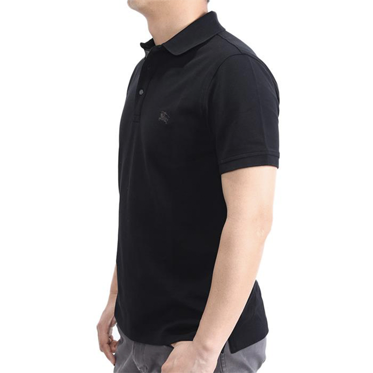 Details for Baju Polo Lengan Pendek Berwarna Hitam Burberry. 40551241