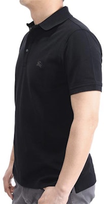 Baju Polo Lengan Pendek Berwarna Hitam Burberry. 40551241 Details for Baju Polo Lengan Pendek Berwarna Hitam Burberry. 40551241
