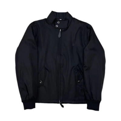 Burberry Solid Color Stand Collar Jacket Black 80510181