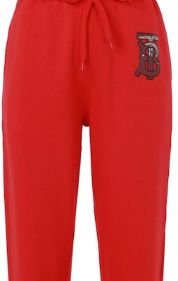 Burberry Celana Santai Merah Polos Lurus dengan Tali Serut. 80248801 Shop Burberry Celana Santai Merah Polos Lurus dengan Tali Serut. 80248801