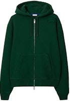 Burberry Solid Color Zip-Up Hoodie Ivy Green Casualwear. 80849811 Burberry Solid Color Zip-Up Hoodie Ivy Green Casualwear. 80849811