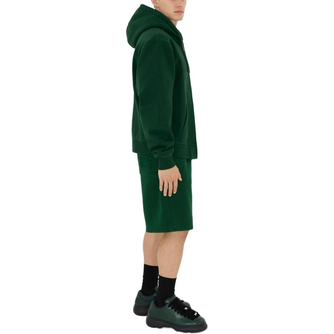 Details for Sudadera con Capucha Verde Ivy Burberry con Cremallera y Estilo Casual. 80849811