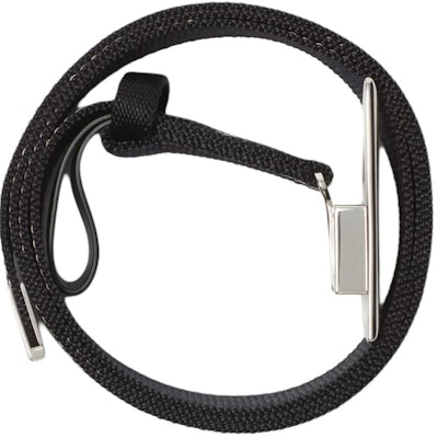 Cinturón Negro Burberry Diseño Sólido de Poliamida 3cm. 80877081 Buy Cinturón Negro Burberry Diseño Sólido de Poliamida 3cm. 80877081