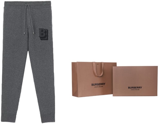 Burberry Seluar Jogger Logo Huruf Arang Kelabu Gelap 80507681 Details for Burberry Seluar Jogger Logo Huruf Arang Kelabu Gelap 80507681