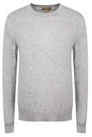 Burberry Solid Light Gray Cashmere Crewneck Sweater 40200431 Burberry Solid Light Gray Cashmere Crewneck Sweater 40200431