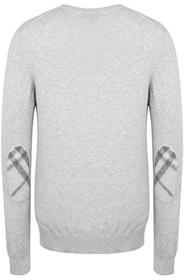 버버리 솔리드 연회색 캐시미어 크루넥 스웨터 40200431 Lookbook 버버리 솔리드 연회색 캐시미어 크루넥 스웨터 40200431