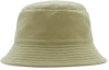 Order Burberry Solid Logo Cotton Bucket Hat Unisex Couple Style Green. 80794931