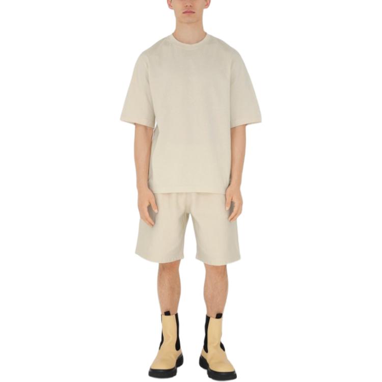 Burberry Solid Logo Patch Short Sleeve T-Shirt Men’s Off-White. 80808131 圖 4