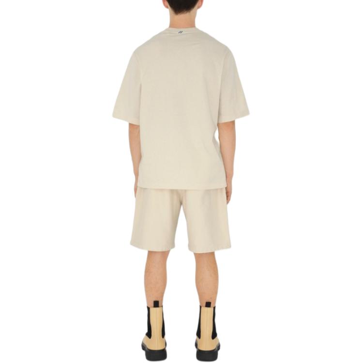 Burberry Solid Logo Patch Short Sleeve T-Shirt Men’s Off-White. 80808131 圖 5