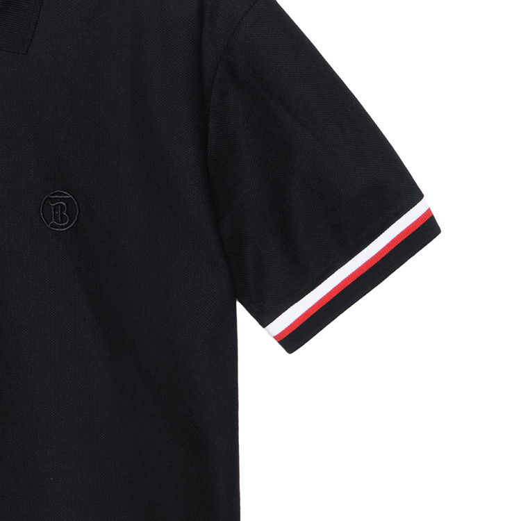 Burberry Solid Logo Polo Shirt Black 80480211 圖 7