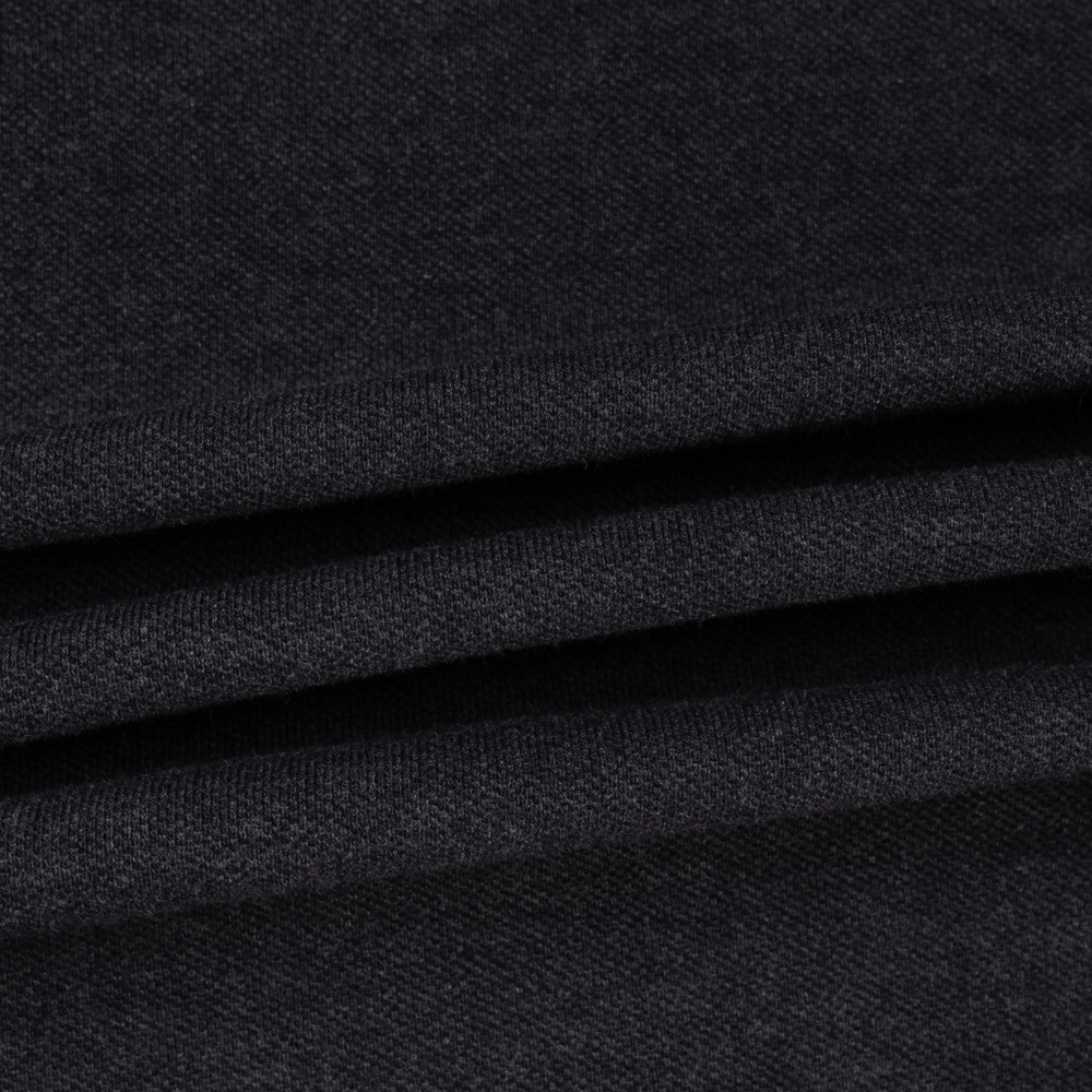 Burberry Solid Long Sleeve Polo Shirt - Dark Grey 80271081 圖 4