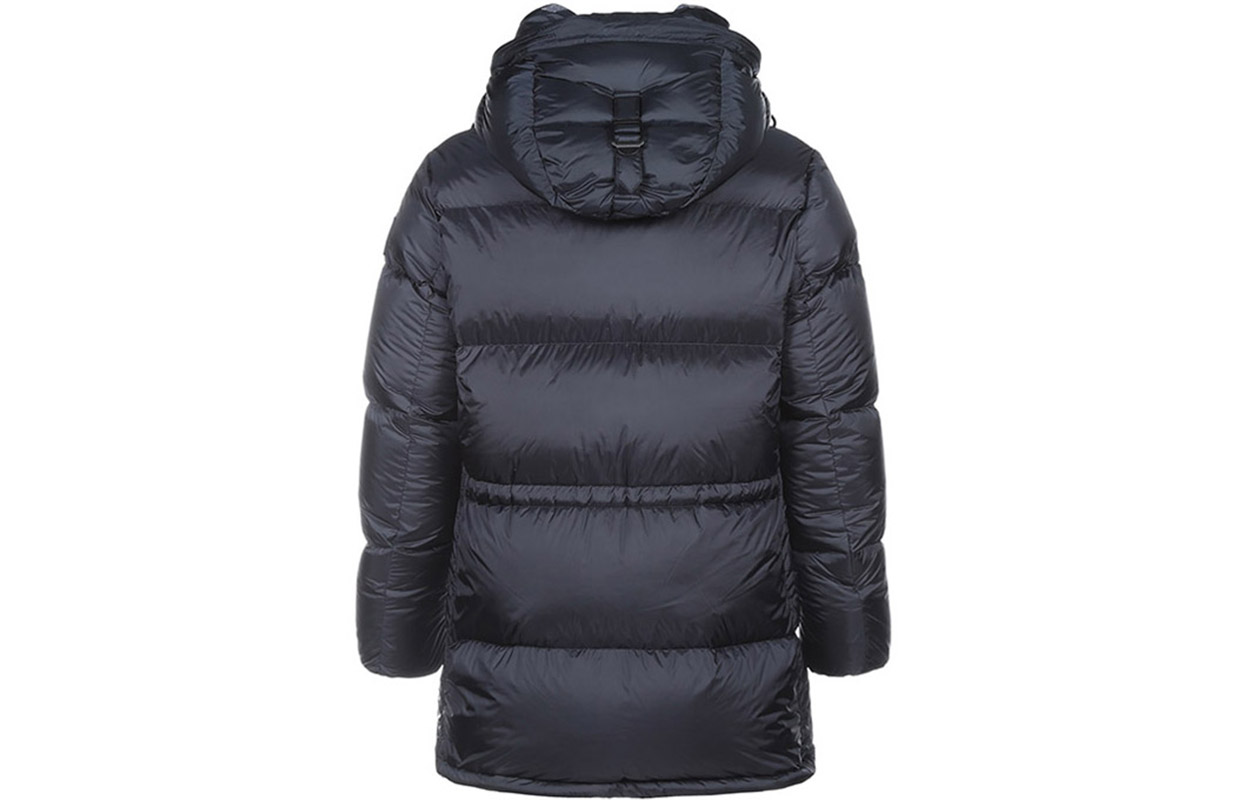 Burberry Solid Navy Blue Hooded Down Jacket 80188261 圖 3