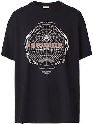 Burberry Solid Pattern Graphic Crewneck Short Sleeve T-Shirt Black () 8048289 Order Burberry Solid Pattern Graphic Crewneck Short Sleeve T-Shirt Black () 8048289